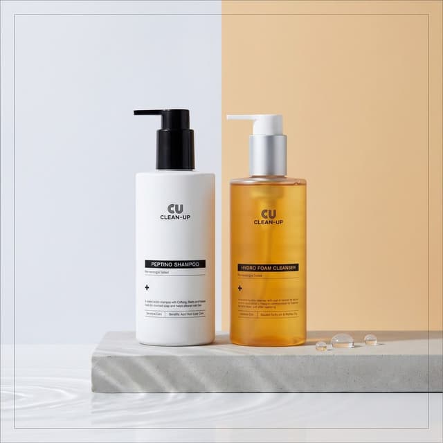 Peptino Shampoo + Hydro Foam Cleanser